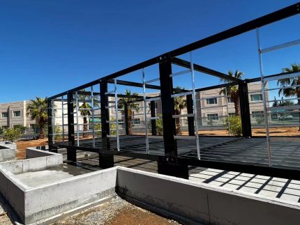 sauri arabia project flat pack container frame