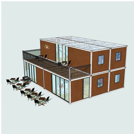 container restaurant with kitchen-size customized